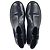 Timeless Stivali Chelsea Chanel in pelle blu navy - vista 3