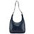 Borsa a Spalla in Pelle Nova Check di Burberry Blu