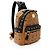 MCM Visetos Mini Zaino Studded Marrone - vista 2