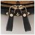 MCM Visetos Mini Zaino Studded Marrone - vista 9