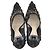 Christian Dior Dior Lace Embellished Pumps in Black Polyester - view 3
