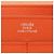 Portafoglio Hermès Dogon Duo GM in Veau Swift Arancione - vista 4