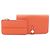 Portafoglio Hermès Dogon Duo GM in Veau Swift Arancione - vista 6