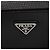 Grande Tote in Rete con Paillettes e Logo Prada Nero - vista 9