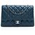 Gabrielle Clutch a tracolla in pelle caviar di Chanel Blu