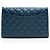 Gabrielle Clutch a tracolla in pelle caviar di Chanel Blu - vista 2