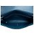 Gabrielle Clutch a tracolla in pelle caviar di Chanel Blu - vista 6