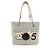 Gabrielle Chanel Vintage Canvas Camellia No. 5 Tasche Blau