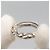 Scroll Band Ring Chrome Hearts Ag925 Silber Auth 128899M - Ansicht 8
