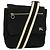 Borsa a spalla Burberry Blue Label in tela nera e argento autentica bs27397 Nero