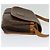 Céline Borsa a Spalla in Tela Macadam CELINE in Pelle PVC Marrone Oro Auth bs28301 D'oro - vista 4