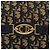 Borsa a Spalla in Tela Trotter Christian Dior Blu Navy Oro Auth mr1464 D'oro - vista 14