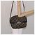 Borsa a Spalla in Tela Trotter Christian Dior Blu Navy Oro Auth mr1464 D'oro - vista 20