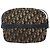 Borsa a Spalla in Tela Trotter Christian Dior Blu Navy Oro Auth mr1464 D'oro - vista 3