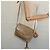 Céline Borsa a Spalla in Tela Macadam CELINE PVC Beige Oro Auth bs28302 D'oro - vista 22