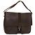 Bulgari Borsa a Spalla BVLGARI in Pelle Marrone Argento Autentica bs28028