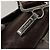 Bulgari Borsa a Spalla BVLGARI in Pelle Marrone Argento Autentica bs28028 - vista 18
