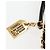 CHANEL Borsa a Spalla Matelassé in Pelle di Agnello 2 in 1 Nero Oro CC Auth 129737SV D'oro - vista 20