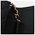 CHANEL Borsa a Spalla Matelassé in Pelle di Agnello 2 in 1 Nero Oro CC Auth 129737SV D'oro - vista 23