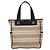 BURBERRY Tote Bag Canvas Beige Silver Auth bs27693 Silvery - view 13