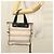 BURBERRY Tote Bag Canvas Beige Silver Auth bs27693 Silvery - view 22