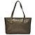 GUCCI GG Implementierung Tote Bag PVC Khaki Silber 211138 Auth sw1132 - Ansicht 2