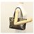 GUCCI GG Implementierung Tote Bag PVC Khaki Silber 211138 Auth sw1132 - Ansicht 25
