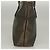 GUCCI GG Implementierung Tote Bag PVC Khaki Silber 211138 Auth sw1132 - Ansicht 5