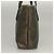 GUCCI GG Implementierung Tote Bag PVC Khaki Silber 211138 Auth sw1132 - Ansicht 7