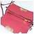 Burberry Portafoglio a Catena in Pelle Rosa Oro Auth bs28328 D'oro - vista 10