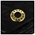 CHANEL Borsa a Spalla Matelassé in Pelle di Agnello Nera Oro CC Auth bs28257 Nero D'oro - vista 18