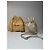 Céline Vintage Celine Seau16 Ledertasche grau weiß - Ansicht 6