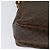 Céline Borsa a Spalla in Tela Macadam CELINE in Pelle PVC Marrone Oro Auth 132689 D'oro - vista 15