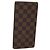 LOUIS VUITTON Cartera Bifold Brazza Damier Ebene N60017 Auth BA4079