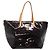 LOUIS VUITTON Borsa Tote Bellevue GM Monogram Vernis Amarante M93589 Auth yk18864 Bordò