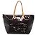 LOUIS VUITTON Borsa Tote Bellevue GM Monogram Vernis Amarante M93589 Auth yk18864 Bordò - vista 13