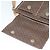 Céline Borsa a Spalla in Tela Macadam CELINE in Pelle PVC Marrone Oro Auth 132726 D'oro - vista 10