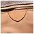 Céline Borsa a Spalla in Tela Macadam CELINE in Pelle PVC Marrone Oro Auth 132726 D'oro - vista 12