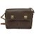 Céline Borsa a Spalla in Tela Macadam CELINE in Pelle PVC Marrone Oro Auth 132726 D'oro - vista 13