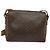 Céline Borsa a Spalla in Tela Macadam CELINE in Pelle PVC Marrone Oro Auth 132726 D'oro - vista 2