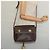 Céline Borsa a Spalla in Tela Macadam CELINE in Pelle PVC Marrone Oro Auth 132726 D'oro - vista 22