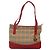 Borsa Tote Nova Check Burberry in Tela Beige Rossa Oro Auth 132521 Rosso D'oro - vista 13