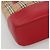 Borsa Tote Nova Check Burberry in Tela Beige Rossa Oro Auth 132521 Rosso D'oro - vista 14