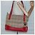 Borsa Tote Nova Check Burberry in Tela Beige Rossa Oro Auth 132521 Rosso D'oro - vista 22