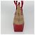 Borsa Tote Nova Check Burberry in Tela Beige Rossa Oro Auth 132521 Rosso D'oro - vista 3