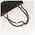 BALLY Bolsa de Ombro com Corrente Couro Preto Dourado Auth 133026 - vista 7