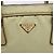 PRADA Borsa a mano in nylon beige oro Auth 132576 D'oro - vista 17