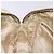 PRADA Borsa a mano in nylon beige oro Auth 132576 D'oro - vista 20