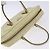 PRADA Borsa a mano in nylon beige oro Auth 132576 D'oro - vista 6