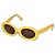 Occhiali da sole Les Copains LC 127 Gialli in Plastica Giallo